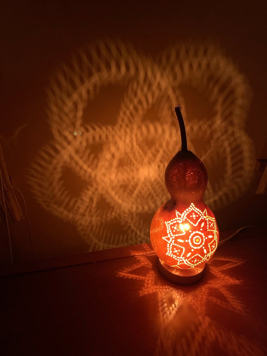 Gourd lamp